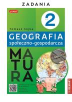 Okładka książki Matura zadania część 2 Geografia społeczno-gospodarcza