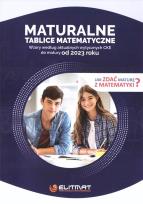 Okładka książki Maturalne tablice matematyczne 2023
