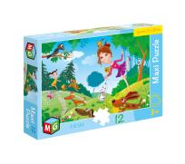 Opakowanie Maxi Puzzle 12 Pieski