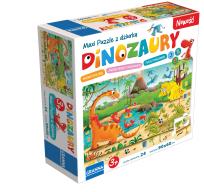 Opakowanie Maxi Puzzle Dinozaury GRANNA