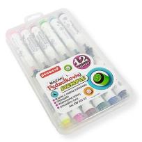 Opakowanie Mazaki pędzelkowe ze stemplami 12 kolorów