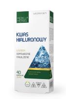 Zdjęcie produktu Medica Herbs Kwas hialuronowy 40kaps