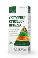 Zdjęcie produktu Medica Herbs Ostropest + karczoch + mniszek 60kaps