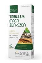 Zdjęcie produktu Medica Herbs Tribulus + maca + żeń-szeń 60kaps