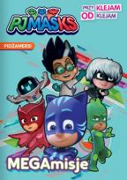 Okładka książki MEGAmisje. Pidżamersi. Przyklejam Odklejam
