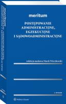 Okładka książki Meritum. Postępowanie administracyjne, egzekucyjne i sądowoadministracyjne