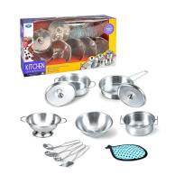 Opakowanie Metalowy zestaw garnków dla dzieci