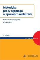 Okładka książki Metodyka pracy sędziego w sprawach nieletnich