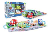 Opakowanie Miękkie autka dla malucha E-Edu