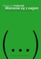 Okładka książki Mierzenie się z esejem