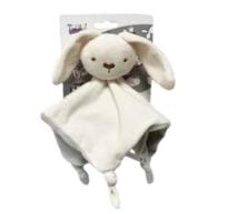 Opakowanie Miluś królik biały 25cm