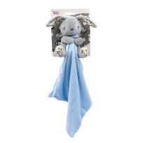 Opakowanie Miluś królik niebieski 25cm