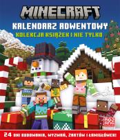 Okładka książki Minecraft. Kalendarz adwentowy. Kolekcja książek..