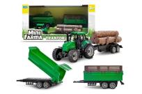 Opakowanie Mini Farma traktor z przyczepą
