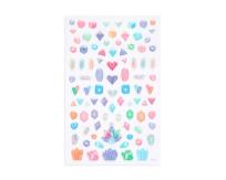 Opakowanie Mini Naklejki Itsy Bitsy Brokatowe Klejnoty