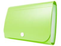 Opakowanie Mini organizer harmonijkowy PP zatrzask zielony