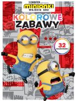 Okładka książki Minionki. Wejście Gru. Kolorowe zabawy