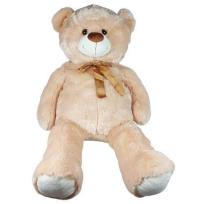 Opakowanie Miś pluszowy z kokardą 100cm beżowy