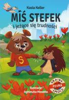 Okładka książki Miś Stefek i jeżące się trudności. Kraina pełna emocji