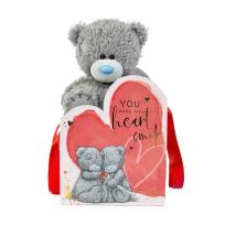 Opakowanie Miś w torebce - You Make My heart Smile 13cm