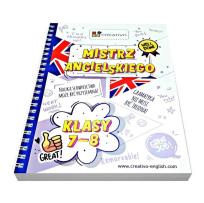 Okładka książki Mistrz angielskiego - kurs dla uczniów klas 7-8