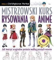 Okładka książki Mistrzowski kurs rysowania anime