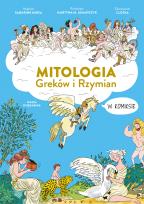 Okładka książki Mitologia Greków i Rzymian w komiksie