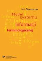 Okładka książki Model systemu informacji terminologicznej