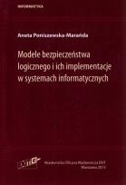 Okładka książki MODELE BEZPIECZEŃSTWA LOGICZNEGO I ICH IMPLEME