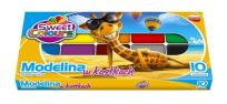 Opakowanie Modelina 10 kol.Koma-Plast w kostce