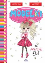 Okładka książki Modelki. Kolorowanka