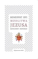 Okładka książki Modlitwa Jezusa Katechezy papieskie