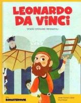 Okładka książki Moi Bohaterowie Leonardo da Vinci