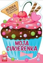 Okładka książki Moja cukierenka. Słodka kolorowanka z naklejkami