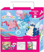 Okładka książki Moje Jednorożce. Układaj i koloruj