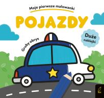 Okładka książki Moje pierwsze malowanki. Pojazdy