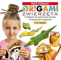 Okładka książki Moje pierwsze origami. Zwierzęta