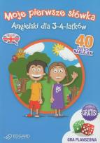 Okładka książki Moje pierwsze słówka. Angielski dla 3-4-latków