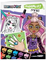 Okładka książki Monster High Pomaluj mnie!