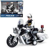 Opakowanie Motocykl policja ze światłem i dźwiękiem