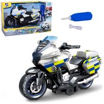 Opakowanie Motocykl policyjny rozkręcany na baterie