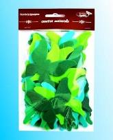 Opakowanie Motyle tonacja zielona 52szt