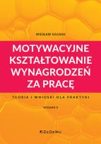 Okładka książki Motywacyjne kształtowanie wynagrodzeń za pracę