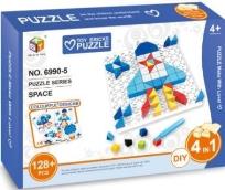 Opakowanie Mozaika 128 el. + 1 płytka - kosmos