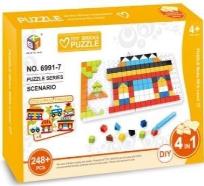 Opakowanie Mozaika 248 el. + 2 płytki - budowle