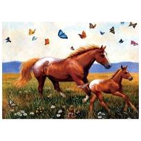 Opakowanie Mozaika diamentowa 5D - Konie 40x30cm