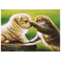 Opakowanie Mozaika diamentowa 5D - Psy 40x30cm