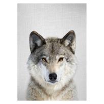 Opakowanie Mozaika diamentowa 5D - Wilk 40x30cm