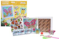 Opakowanie Mozaika diamentowe brelok naklejki ogród owady