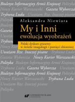 Okładka książki My i Inni - ewolucja wyobrażeń